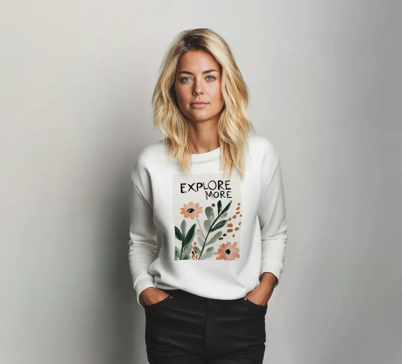 Explore More felpa da treechild