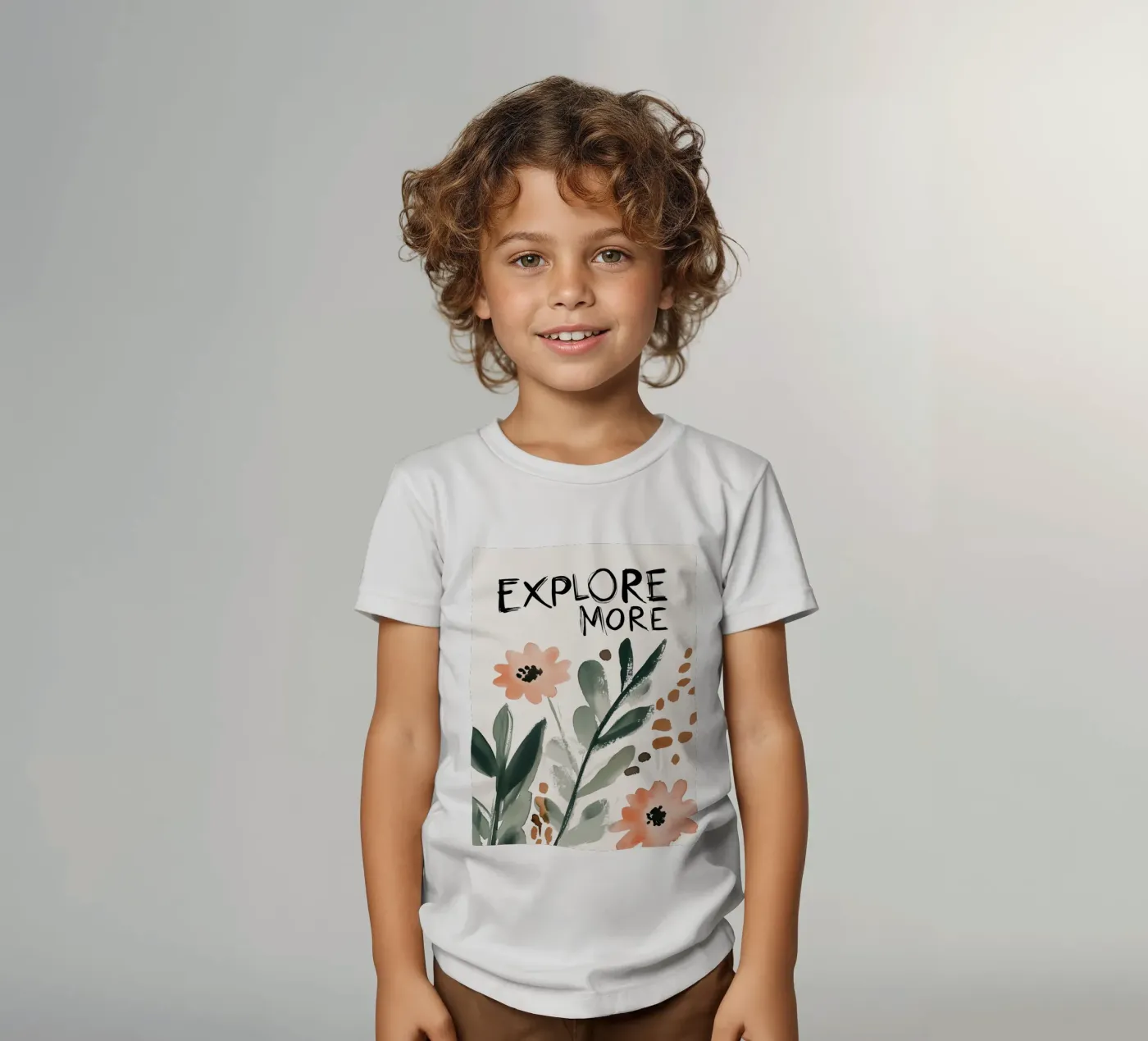 Explore More kinder t-shirt van treechild