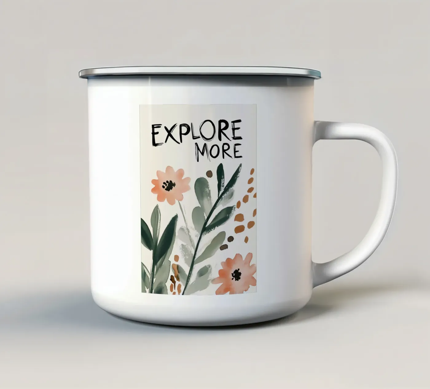 Explore More tazza in smalto da treechild