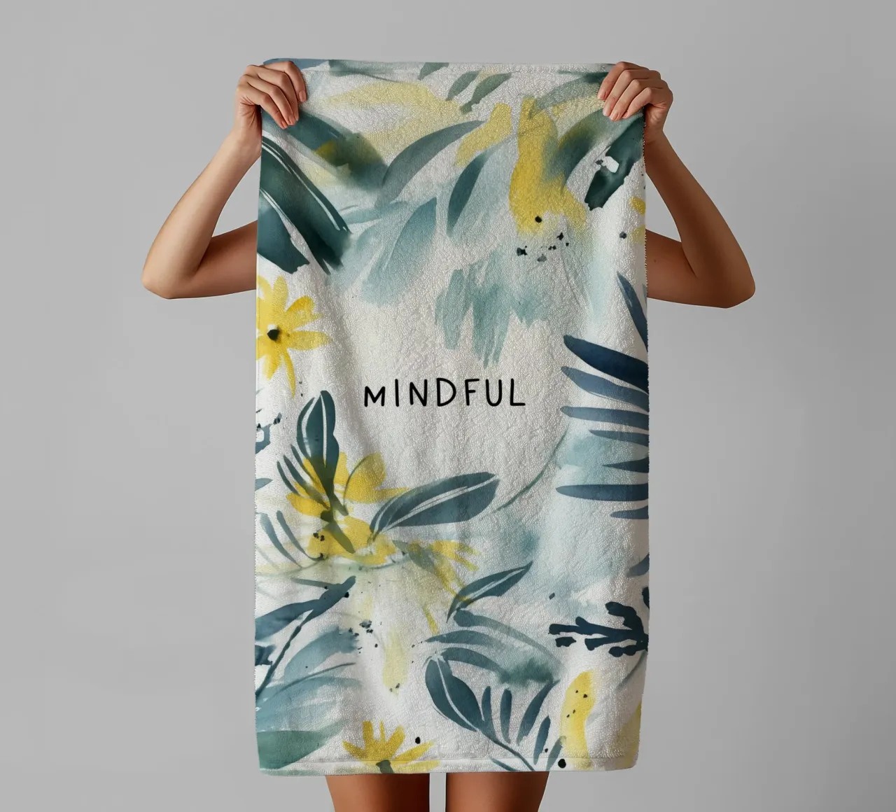 Mindful asciugamano da bagno da treechild