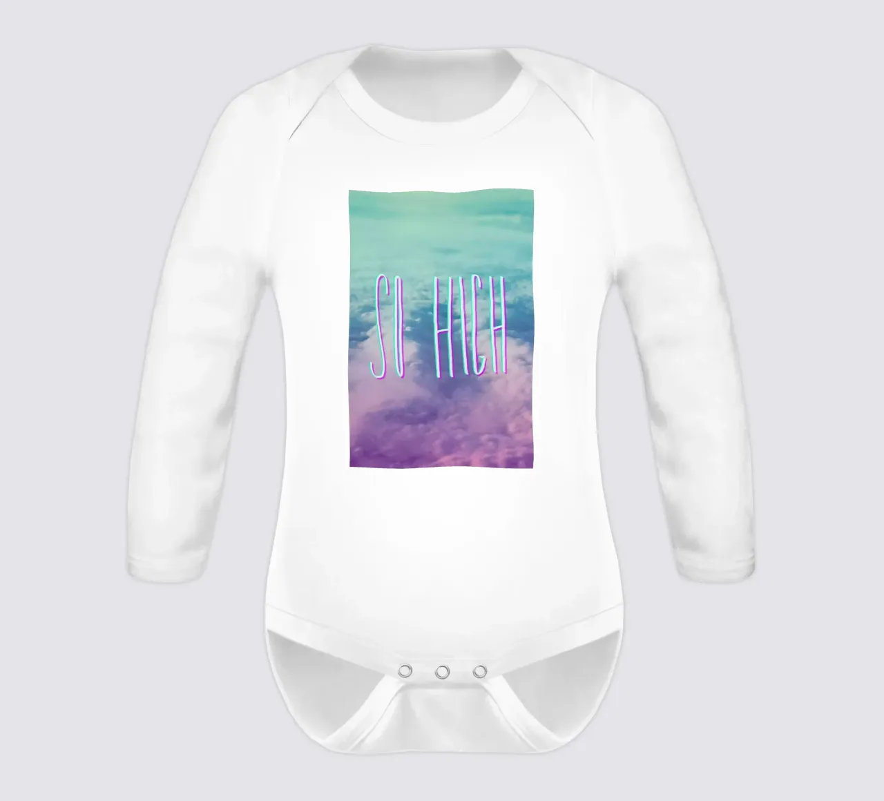 So High Langarm Babybody von Leah Flores