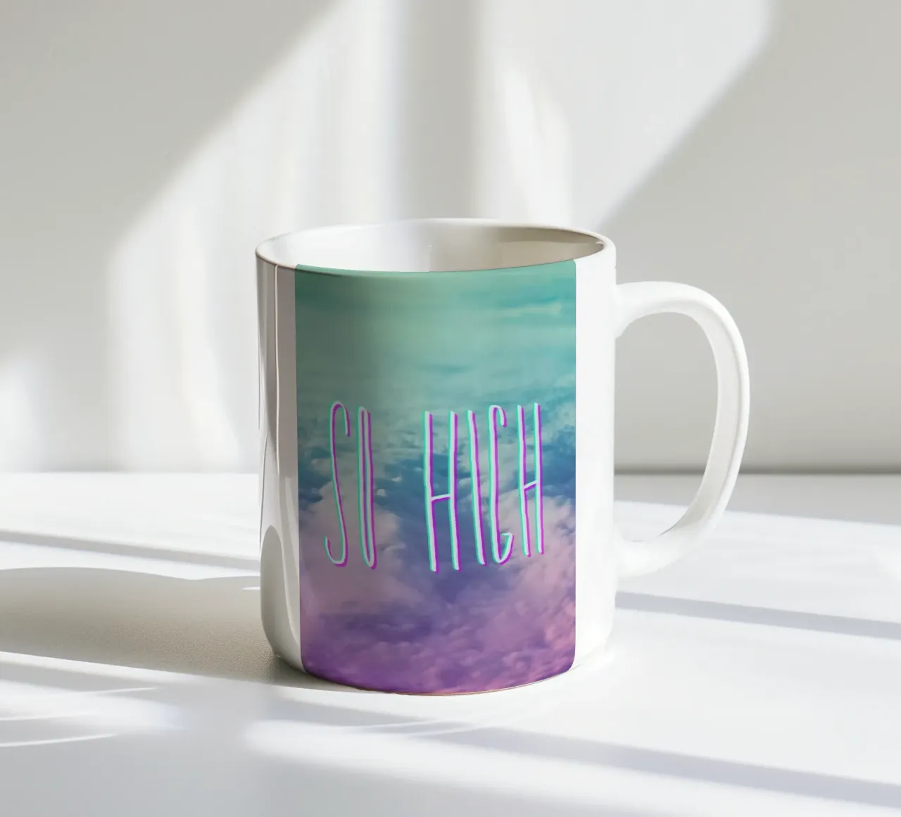 So High tazza in ceramica da Leah Flores