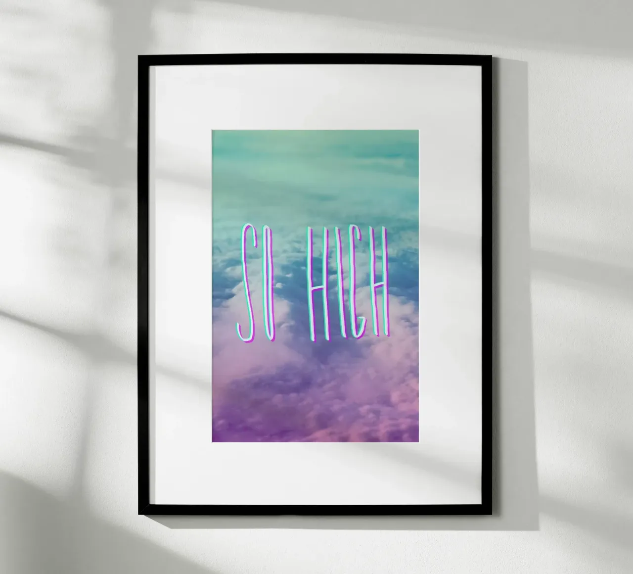 So High poster da Leah Flores