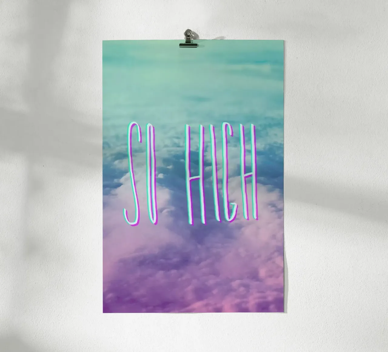 So High poster da Leah Flores