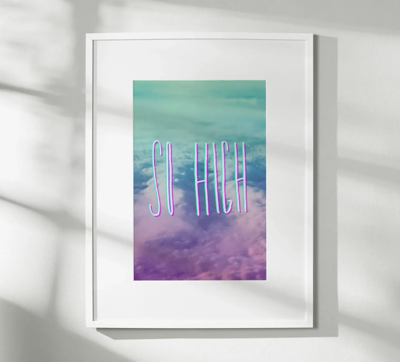 So High poster da Leah Flores