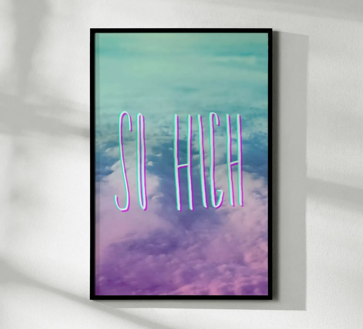 So High poster van Leah Flores