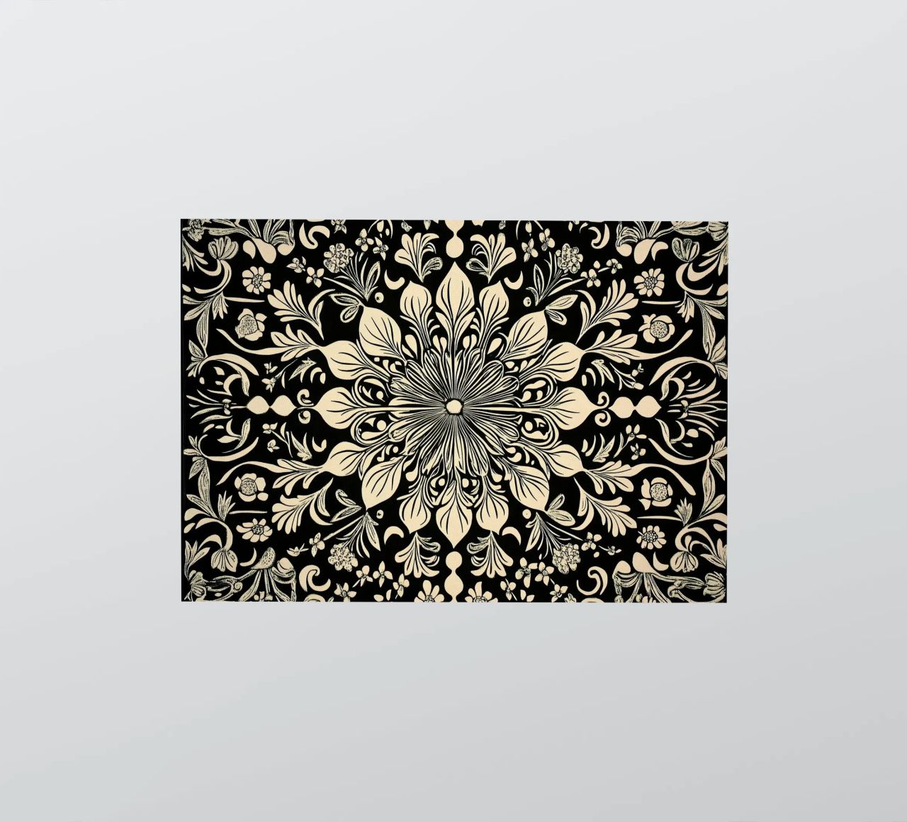 William Morris "The Circle of Creation: Mandalas Unleashed" pegatina de Nikis Art Studio