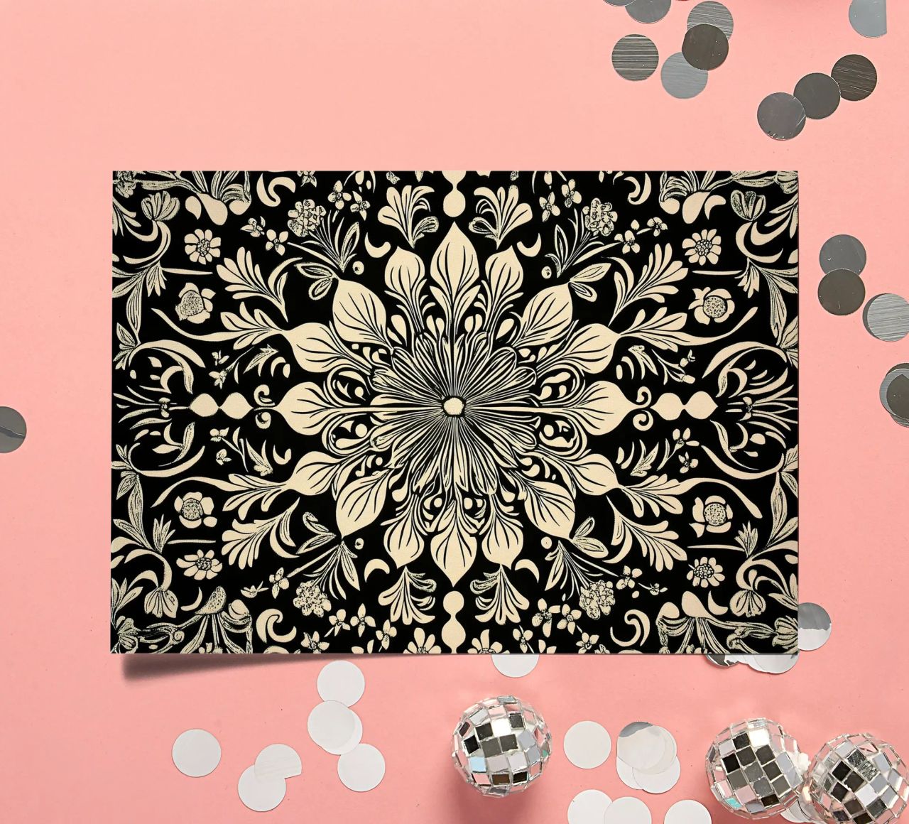 William Morris "The Circle of Creation: Mandalas Unleashed" pack de pegatina de Nikis Art Studio