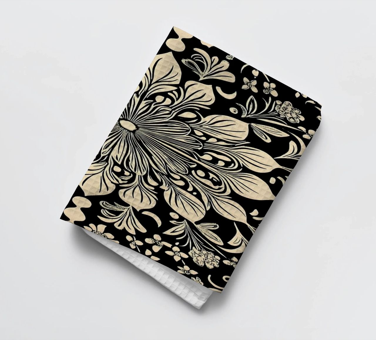 William Morris "The Circle of Creation: Mandalas Unleashed" paño de cocina de Nikis Art Studio