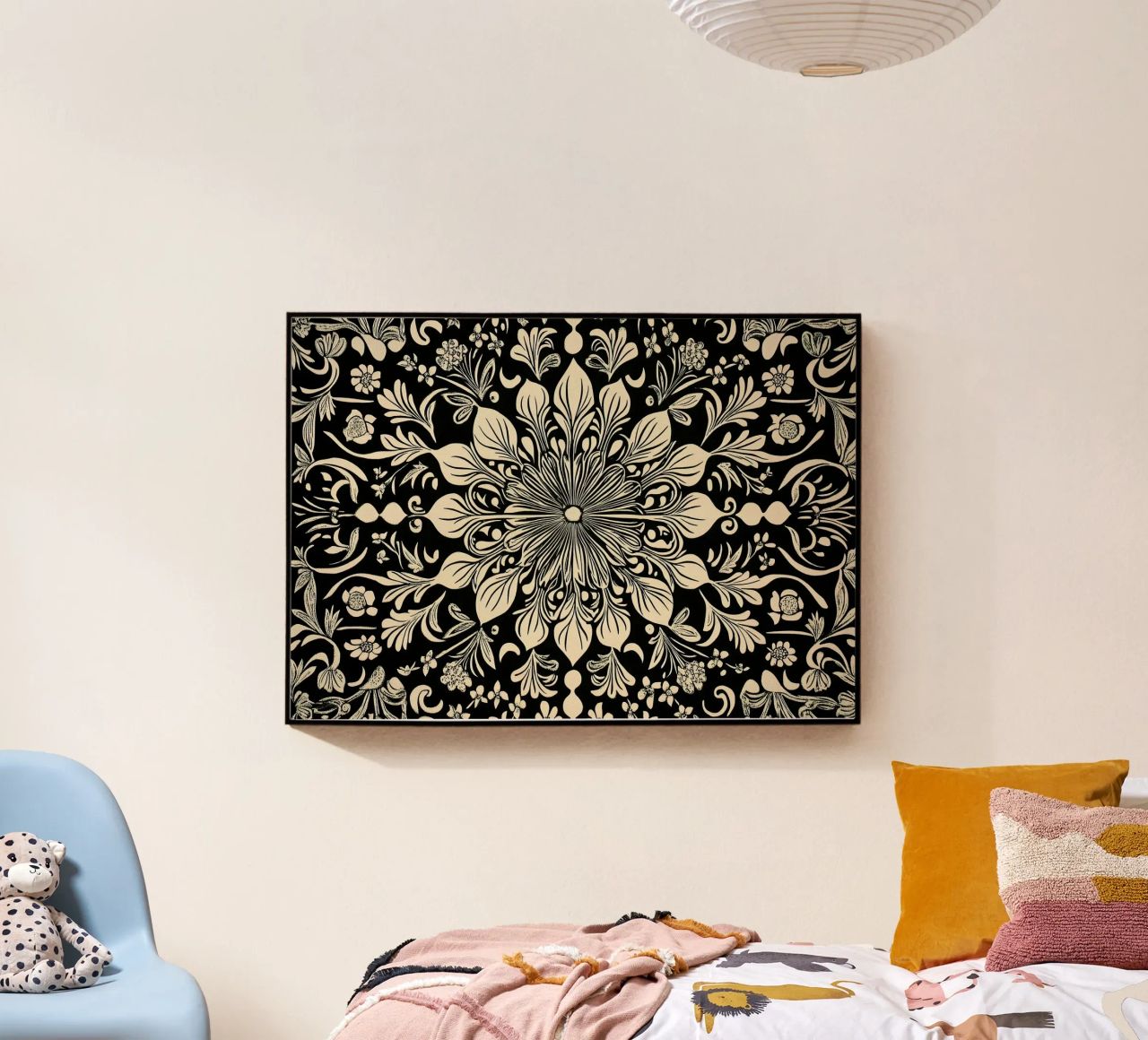 William Morris "The Circle of Creation: Mandalas Unleashed" metacrilato de Nikis Art Studio