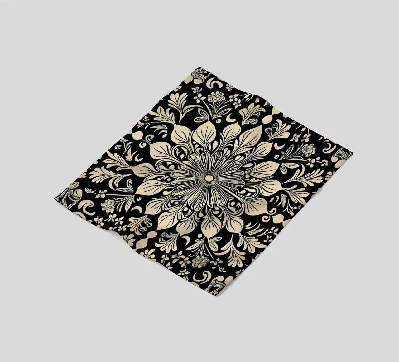 William Morris "The Circle of Creation: Mandalas Unleashed" coperta in pile da Nikis Art Studio