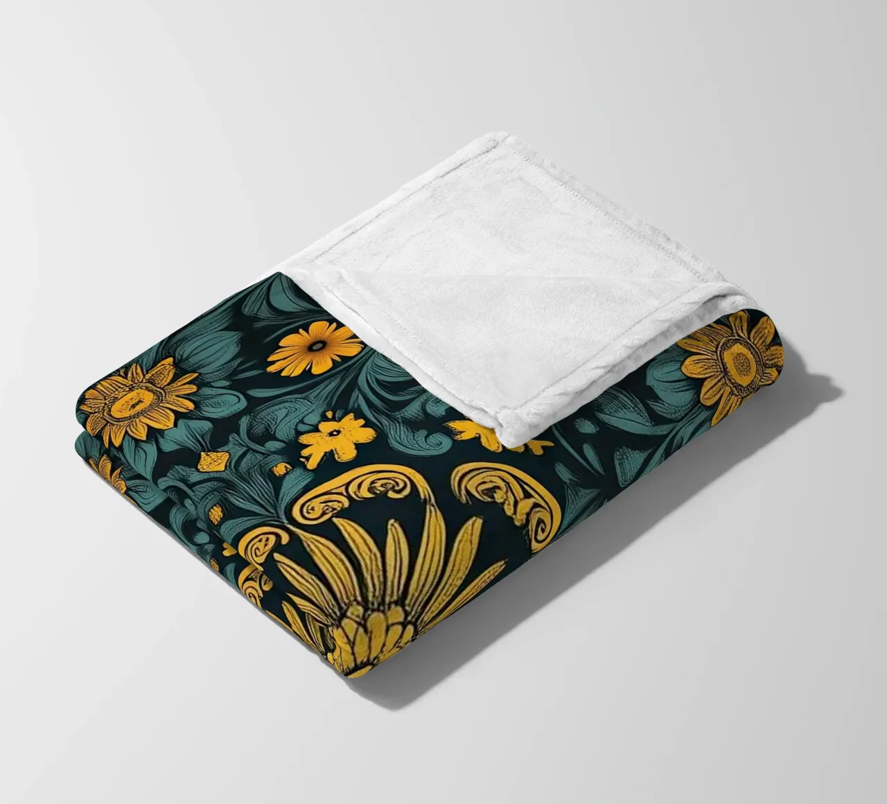 William Morris coperta in pile da Nikis Art Studio