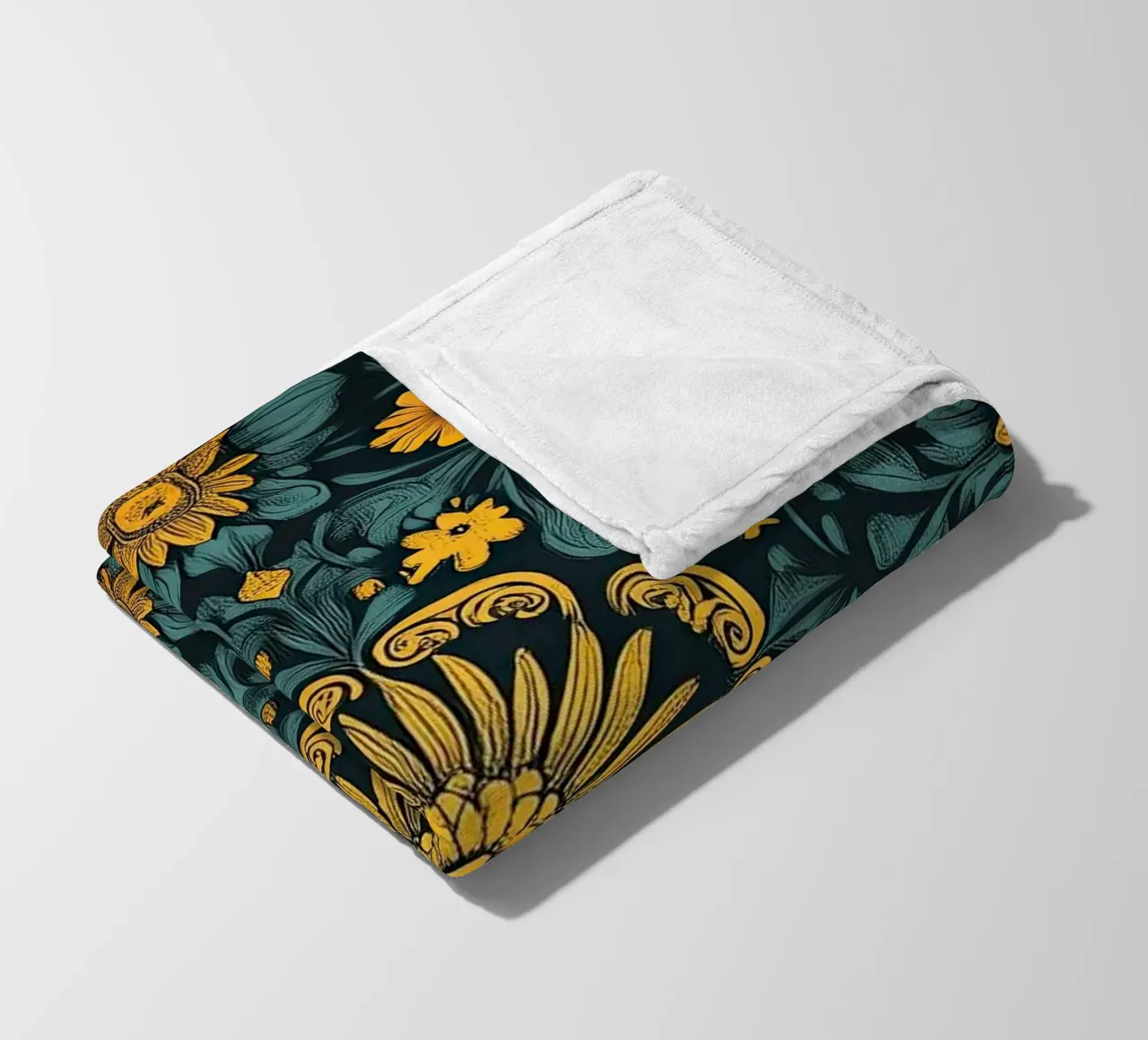 William Morris coperta in pile da Nikis Art Studio