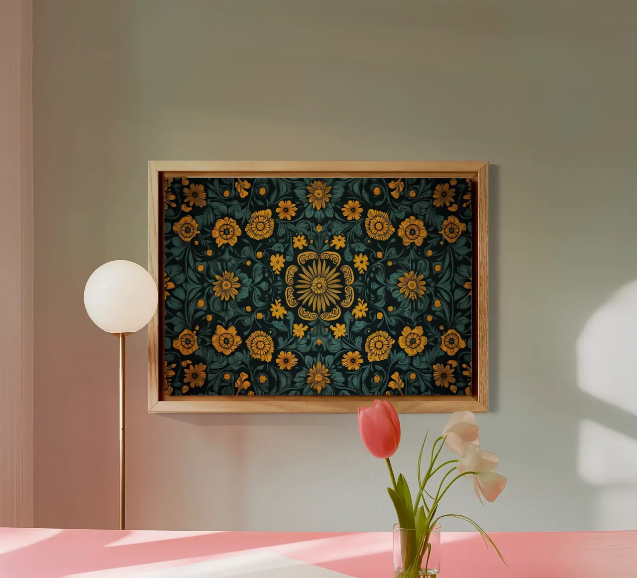 William Morris alluminio dibond da Nikis Art Studio