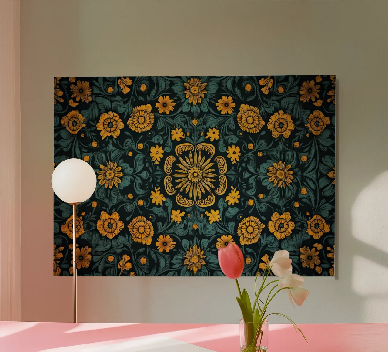 William Morris alluminio dibond da Nikis Art Studio