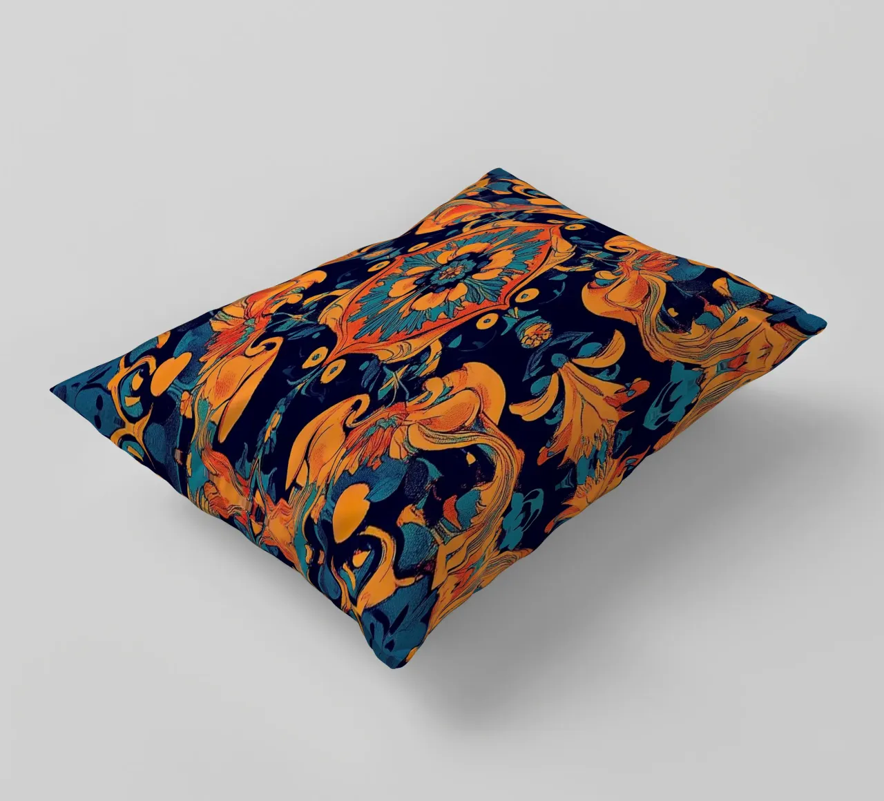 William Morris "Nature’s Embrace: The Essence of Morris" cuscino da Nikis Art Studio