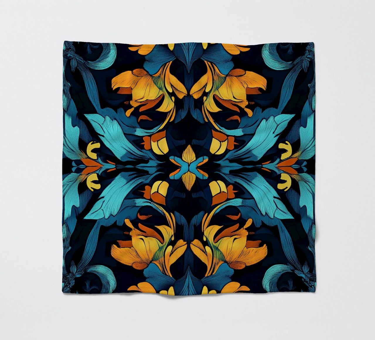 William Morris "Timeless Elegance: Patterns of William Morri coperta in pile da Nikis Art Studio