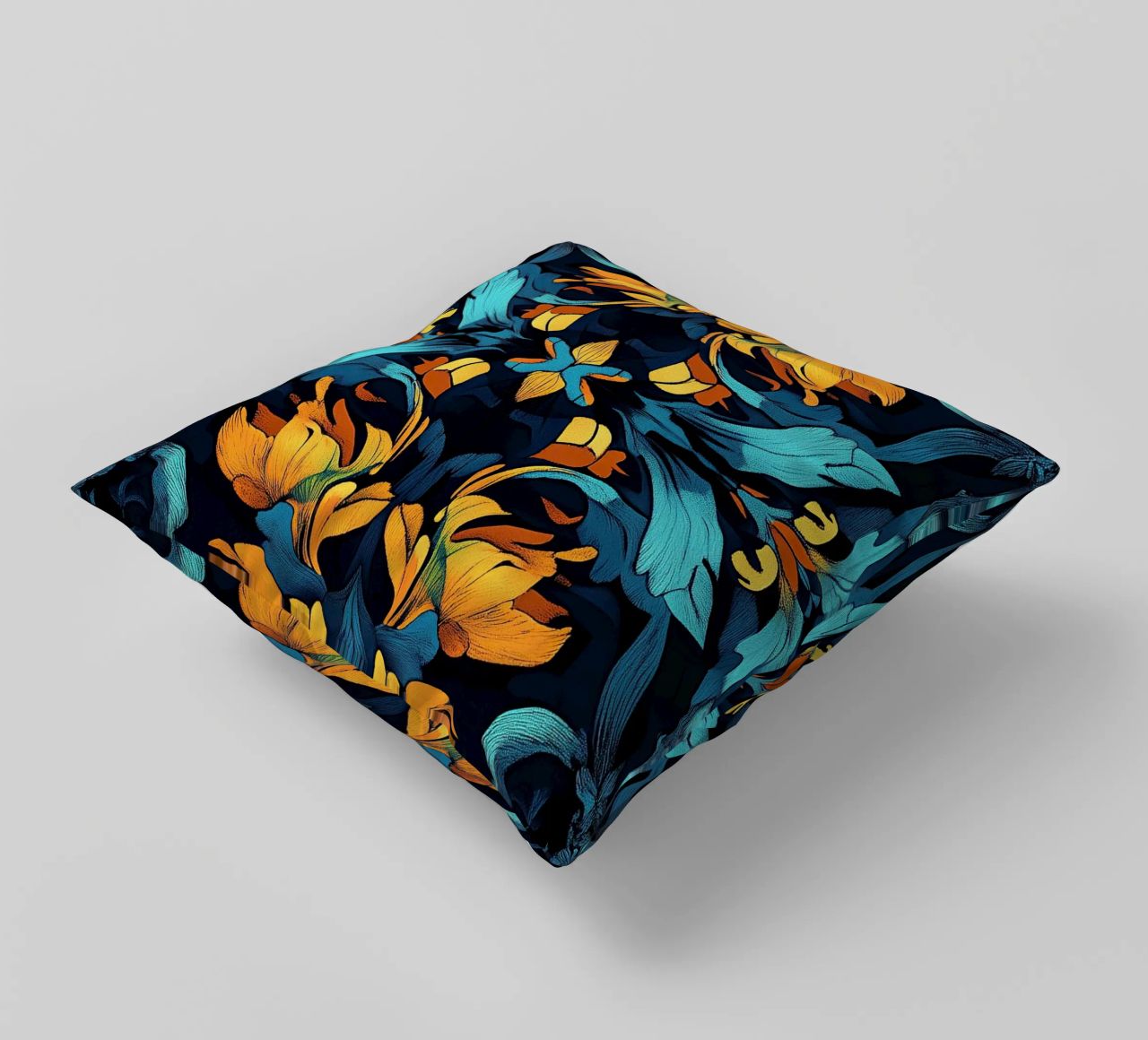 William Morris "Timeless Elegance: Patterns of William Morri cuscino da Nikis Art Studio