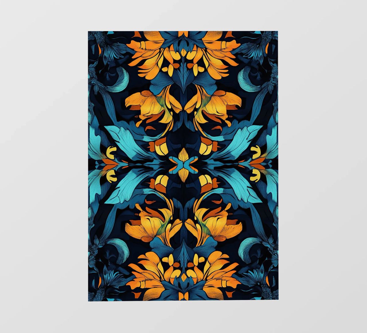 William Morris "Timeless Elegance: Patterns of William Morri papel para pared de Nikis Art Studio