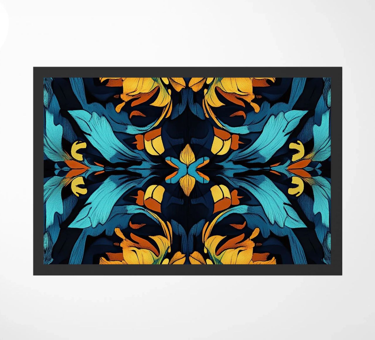 William Morris "Timeless Elegance: Patterns of William Morri felpudo de Nikis Art Studio