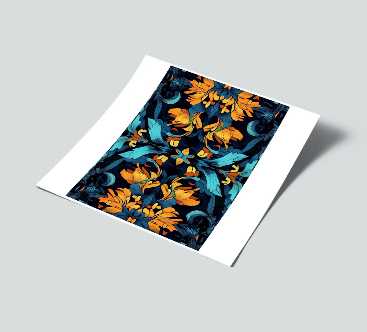 William Morris "Timeless Elegance: Patterns of William Morri planche autocollant de Nikis Art Studio
