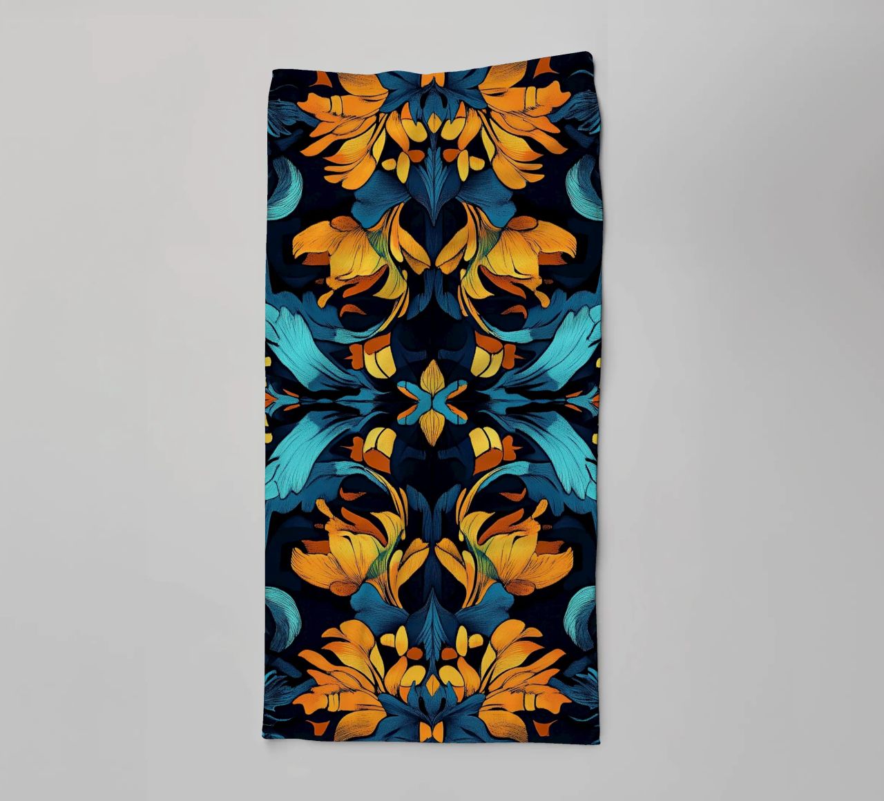 William Morris "Timeless Elegance: Patterns of William Morri serviette de bain de Nikis Art Studio