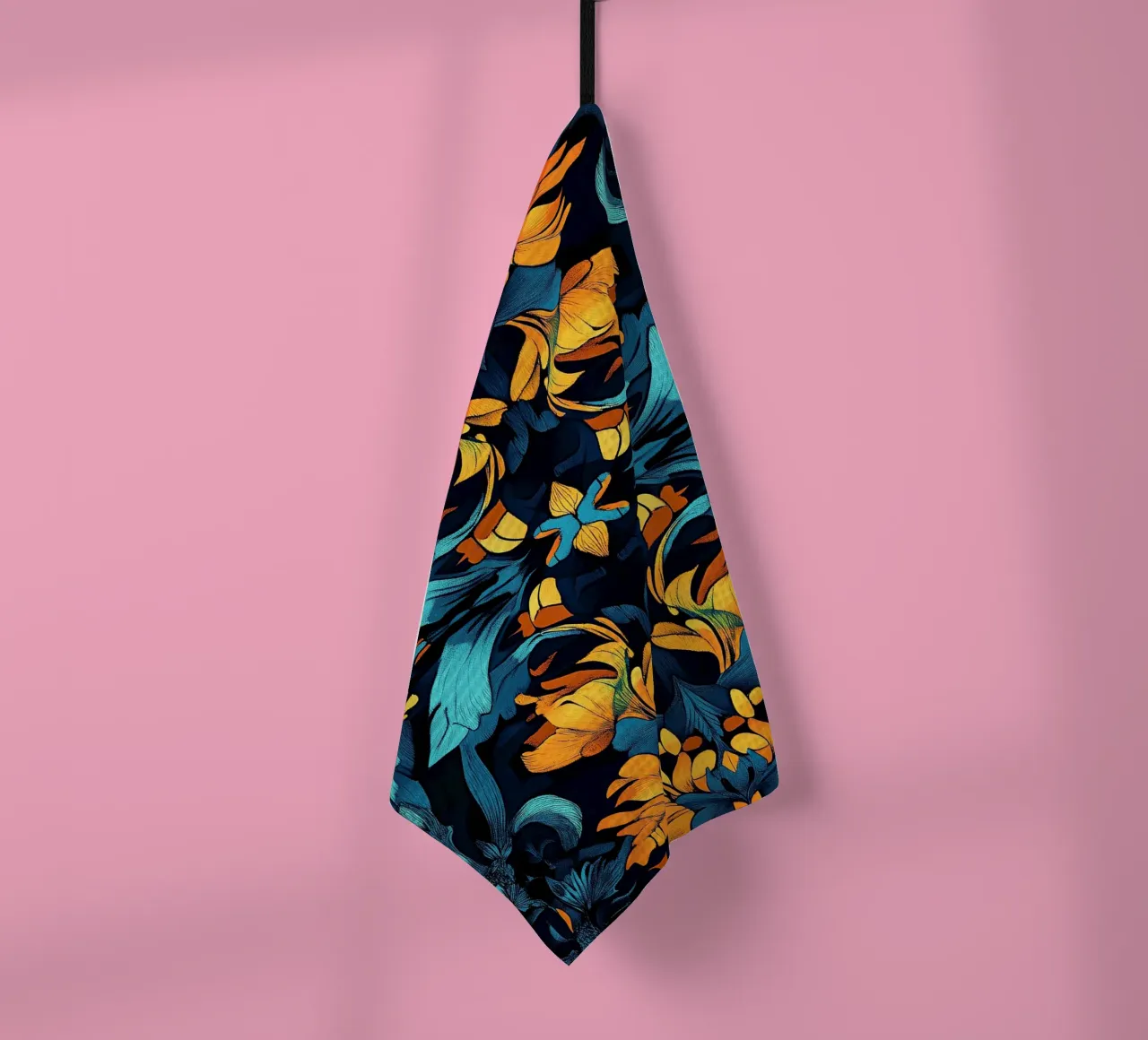 William Morris "Timeless Elegance: Patterns of William Morri theedoek van Nikis Art Studio