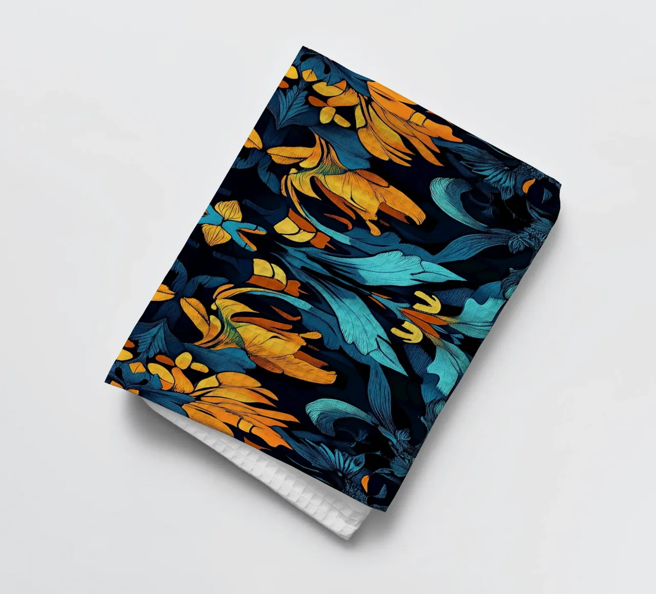 William Morris "Timeless Elegance: Patterns of William Morri theedoek van Nikis Art Studio
