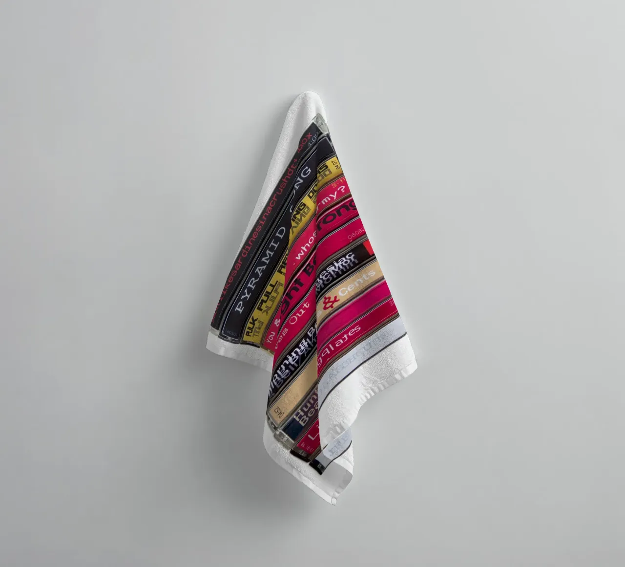 Radiohead - Amnesiac Cassette Print towel by MrMustardPrints