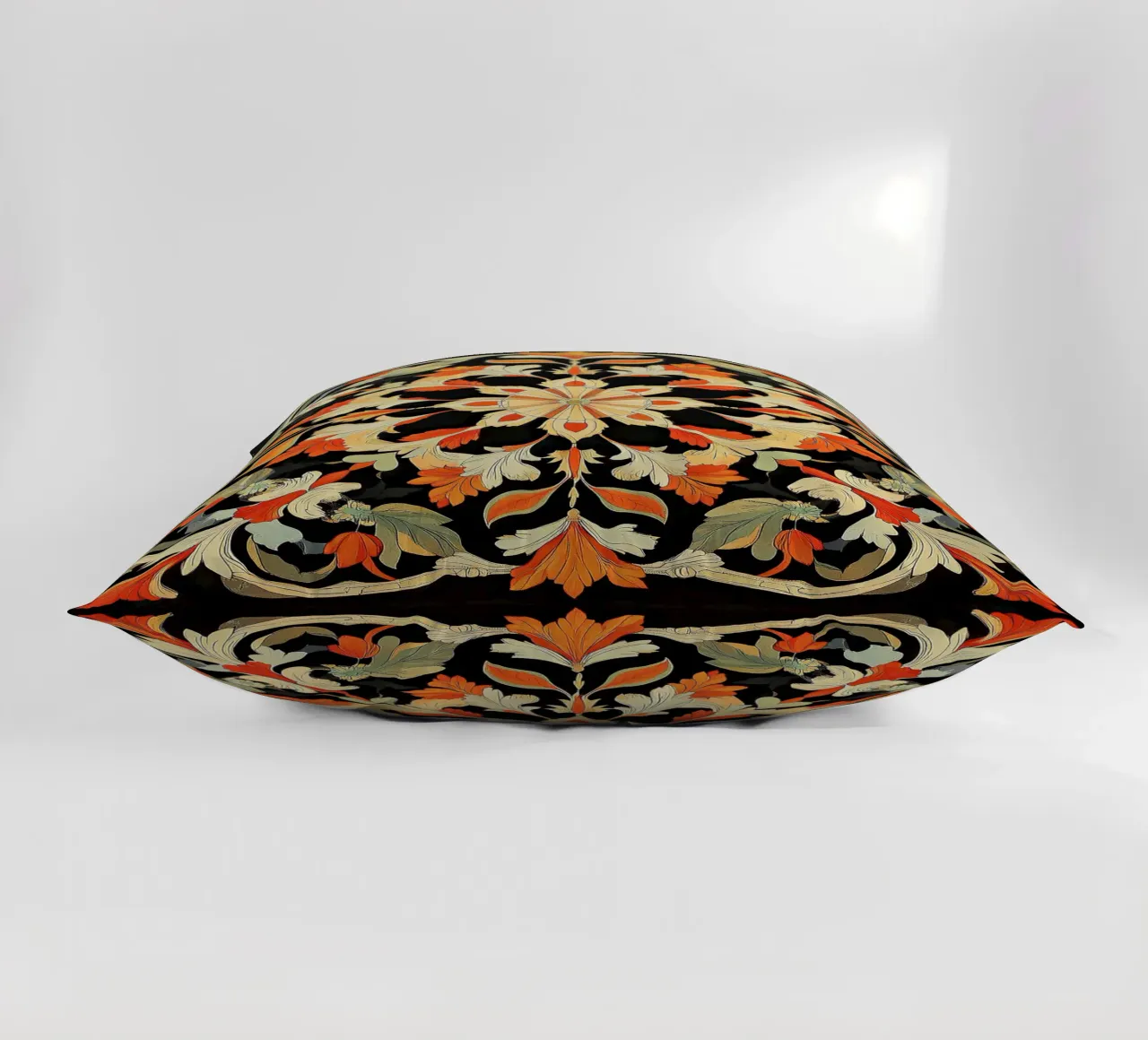 William Morris "Floral Harmonies: The Art of Morris Patterns cuscino da Nikis Art Studio