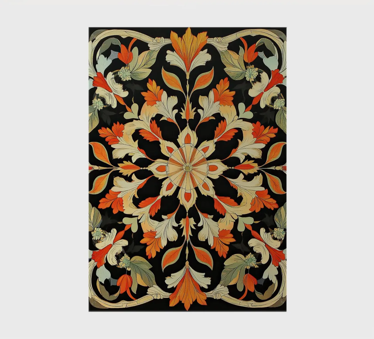 William Morris "Floral Harmonies: The Art of Morris Patterns diario da Nikis Art Studio