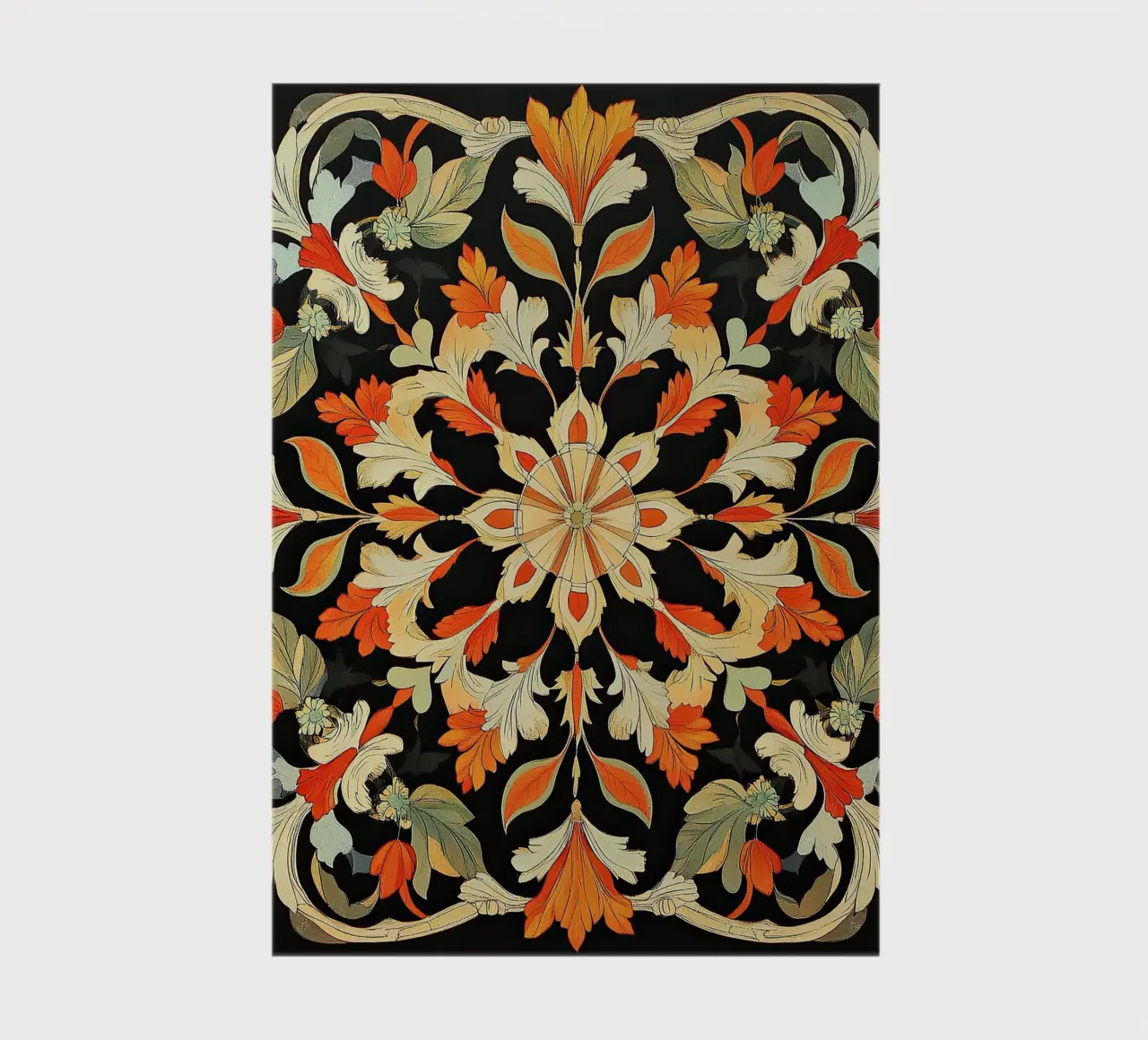 William Morris "Floral Harmonies: The Art of Morris Patterns diario da Nikis Art Studio