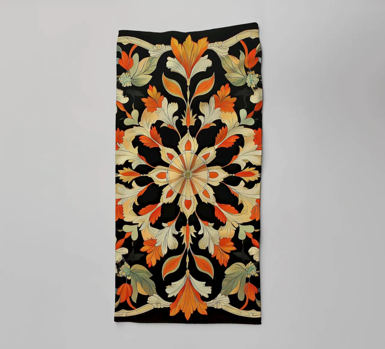 William Morris "Floral Harmonies: The Art of Morris Patterns asciugamano da bagno da Nikis Art Studio