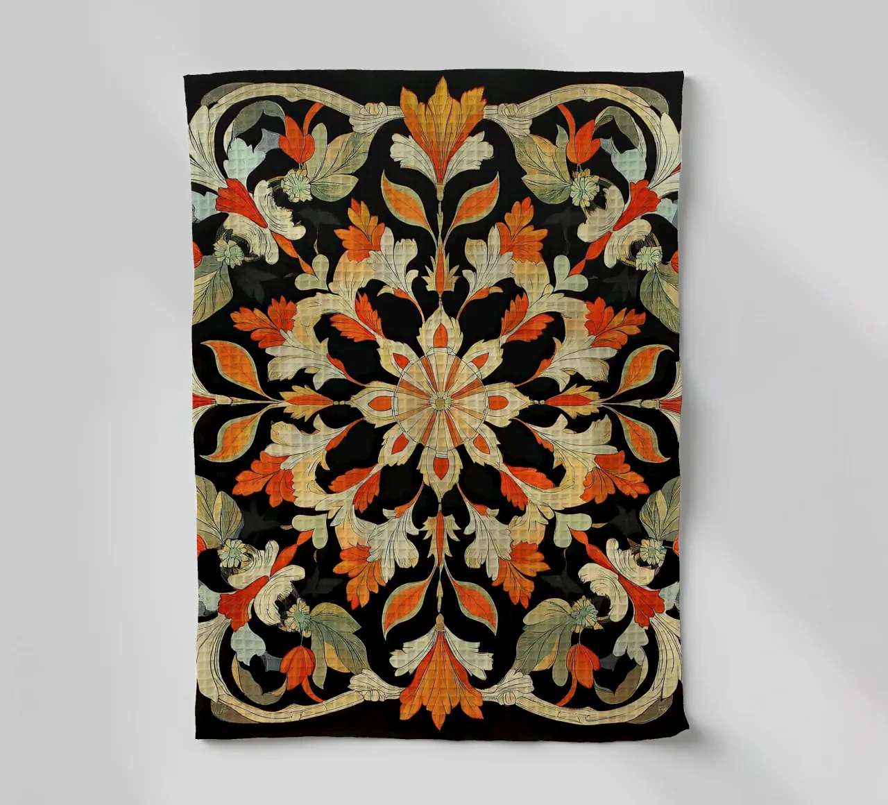 William Morris "Floral Harmonies: The Art of Morris Patterns Geschirrtuch von Nikis Art Studio