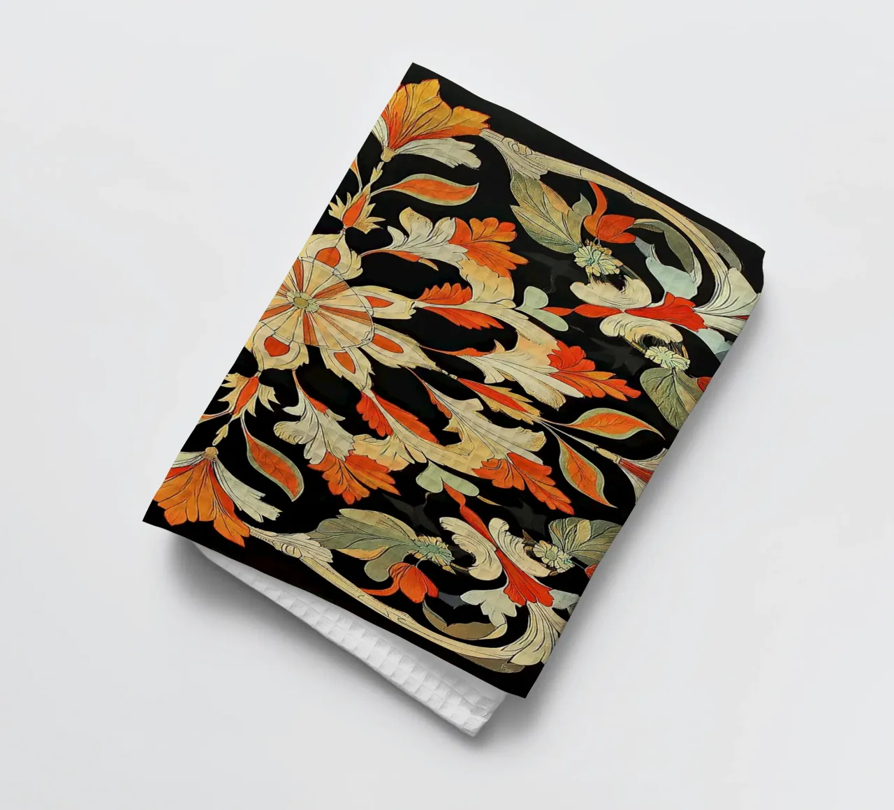 William Morris "Floral Harmonies: The Art of Morris Patterns Geschirrtuch von Nikis Art Studio