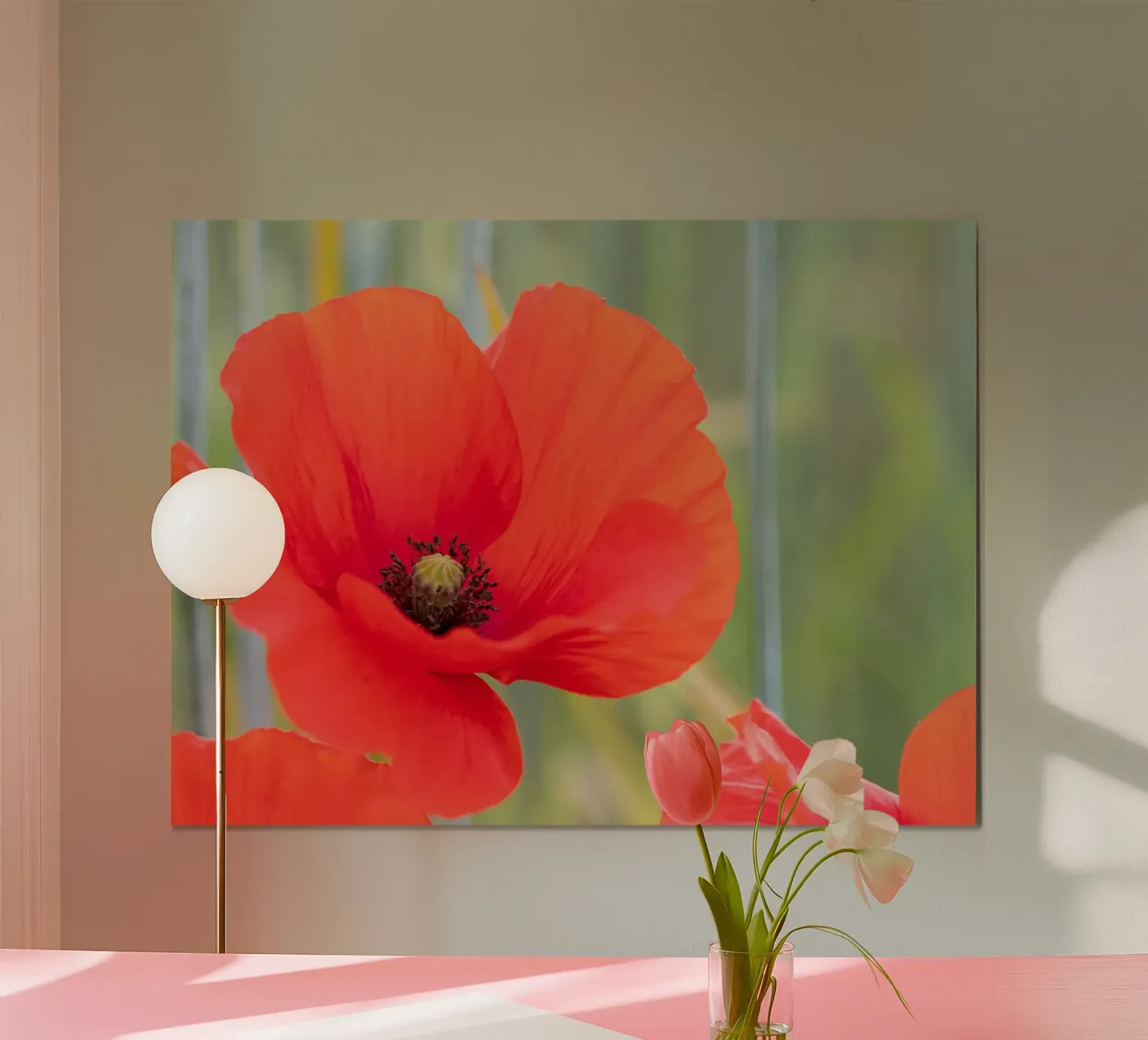 Mohnblume Poster von Neuhaus-Petrosino