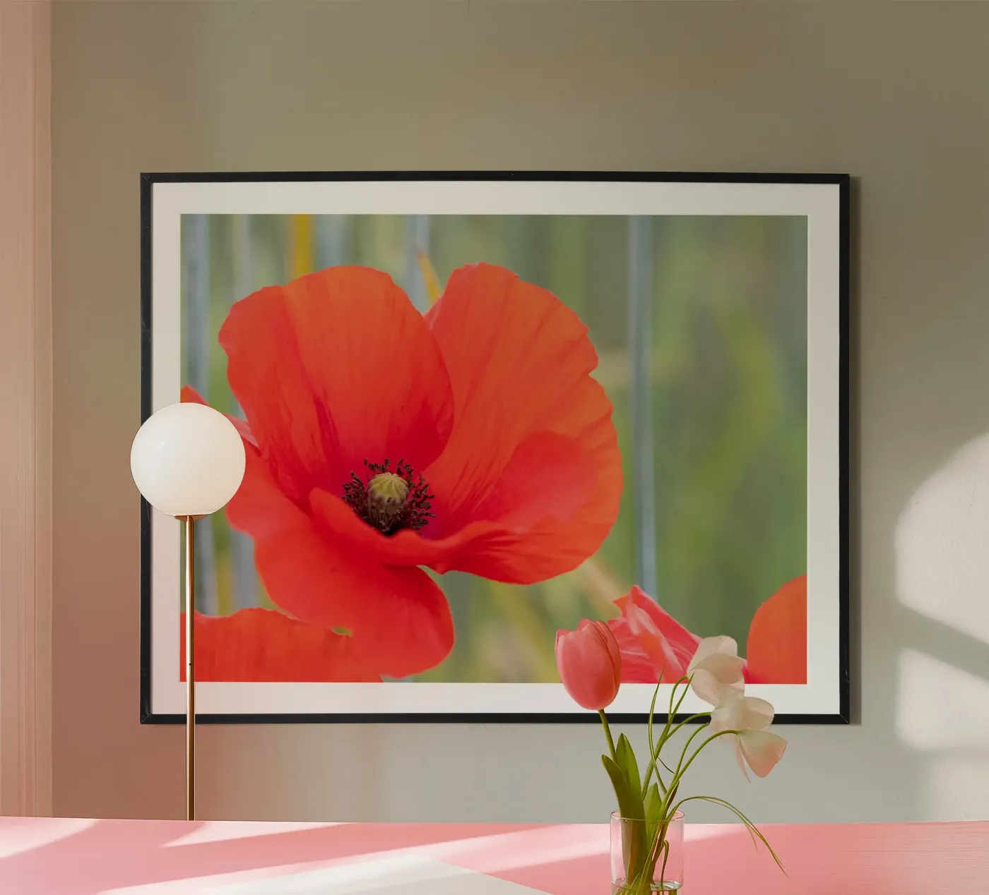 Mohnblume Poster von Neuhaus-Petrosino