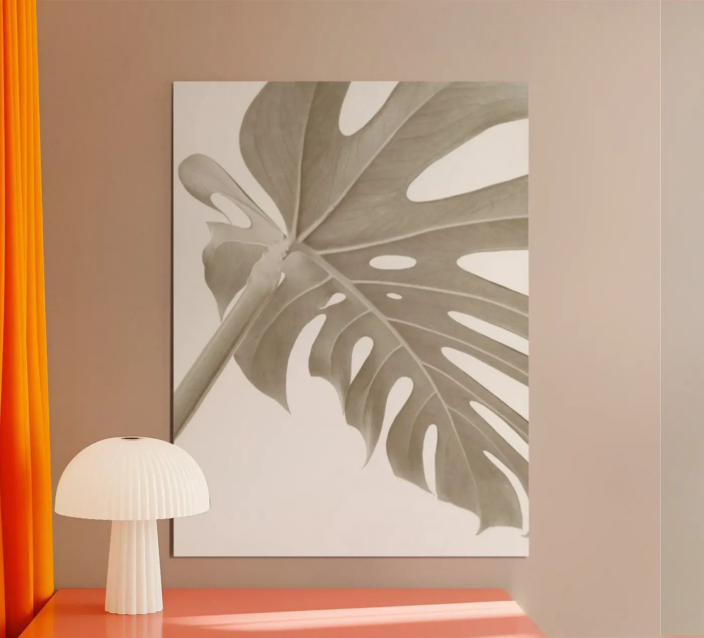 Raw Monstera Poster von Moon Bloom
