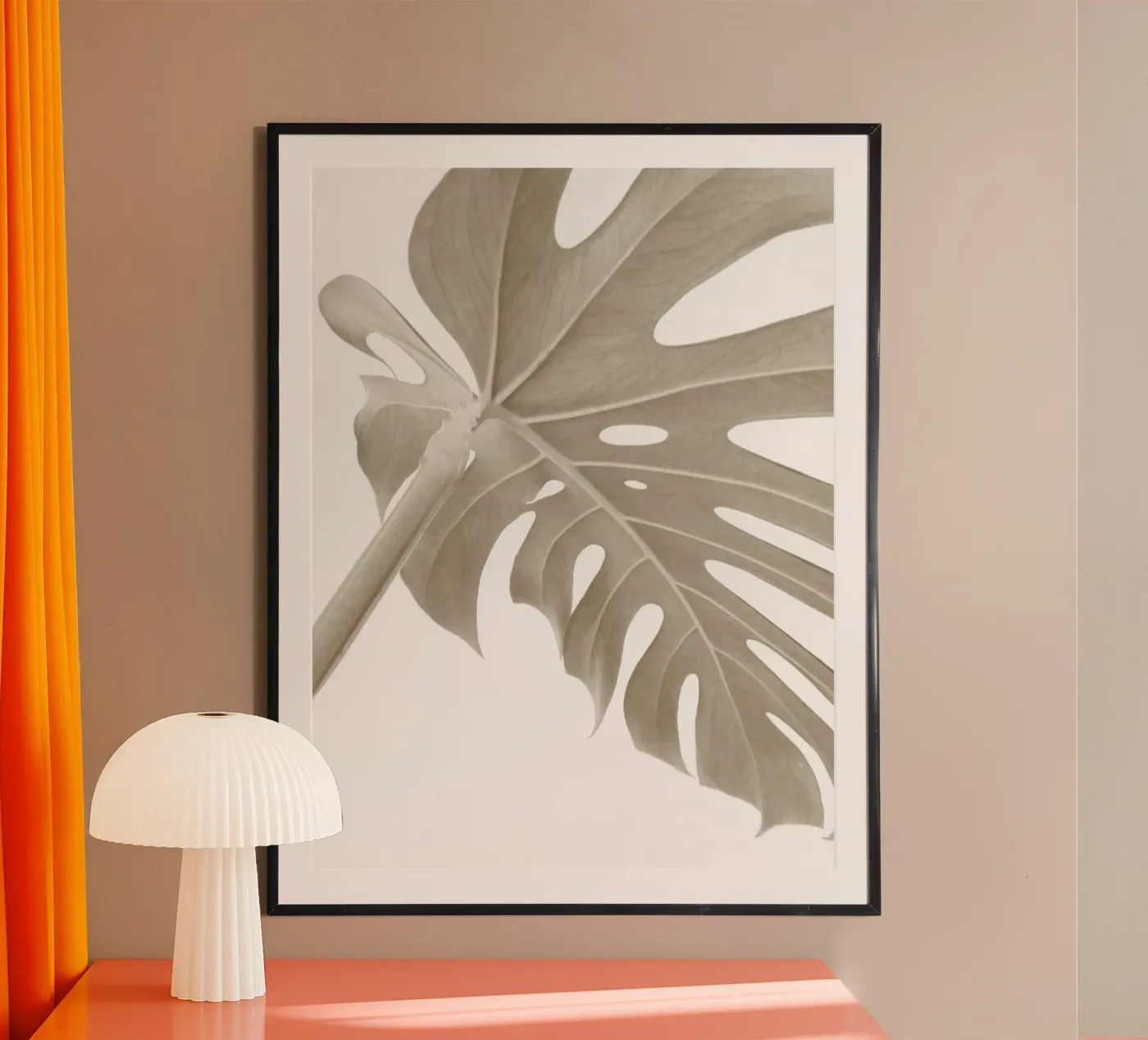 Raw Monstera Poster von Moon Bloom