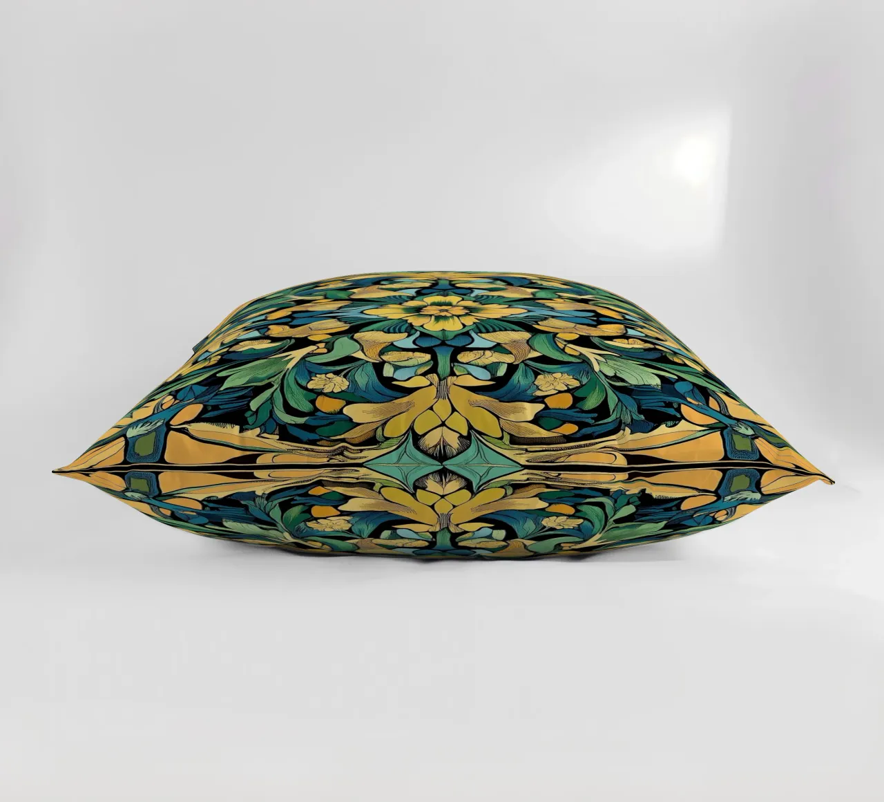 William Morris "Elegance in Detail: A Tribute to Morris" cuscino da Nikis Art Studio