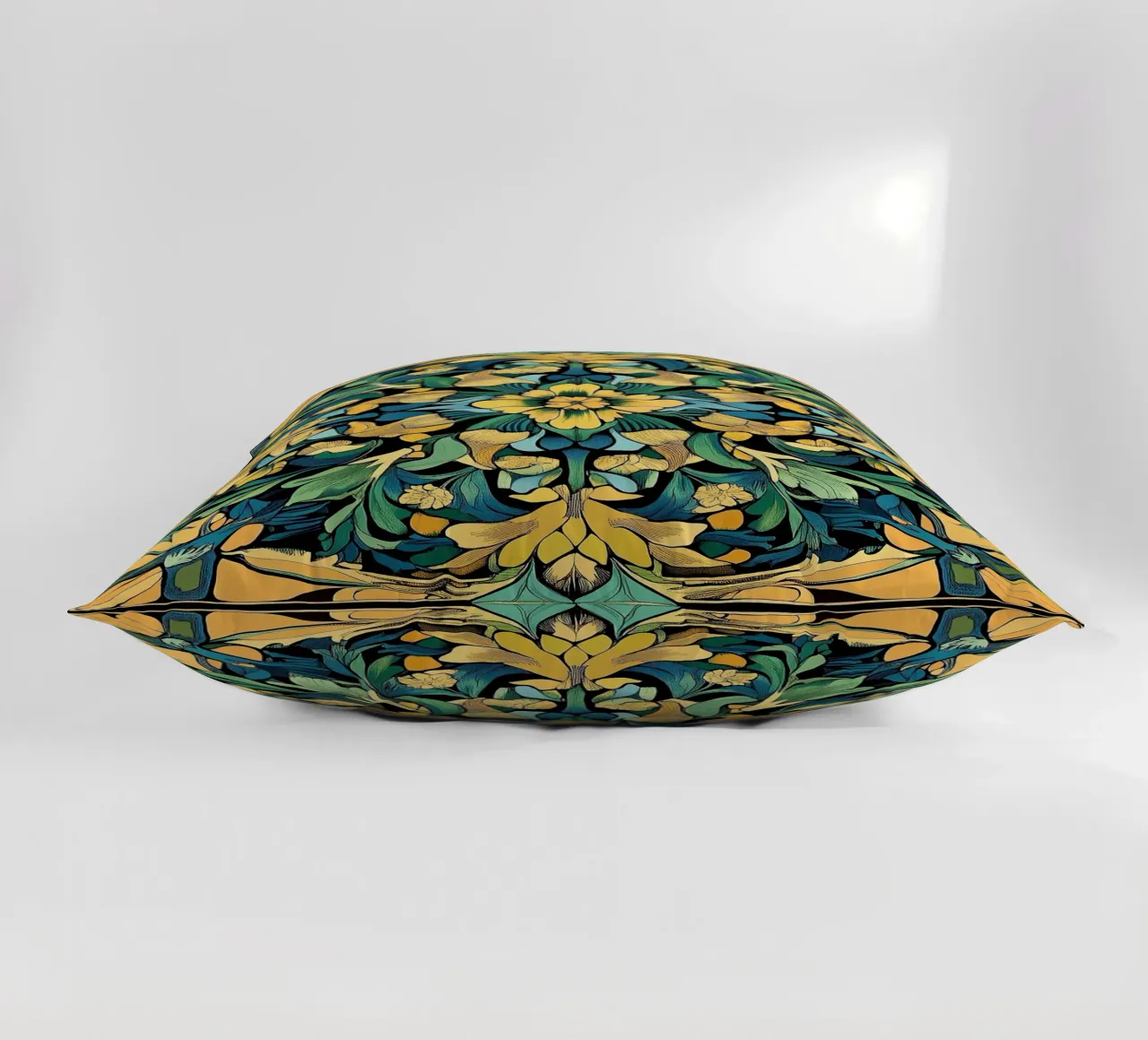 William Morris "Elegance in Detail: A Tribute to Morris" cuscino da Nikis Art Studio
