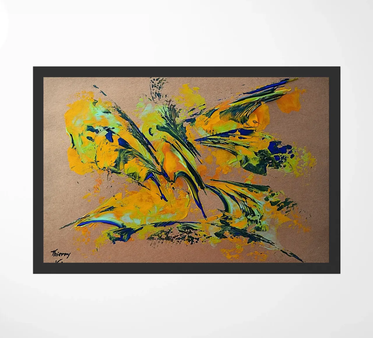 NATURAL STYLE 1 zerbino da Thierry Vobmann Abstract painting