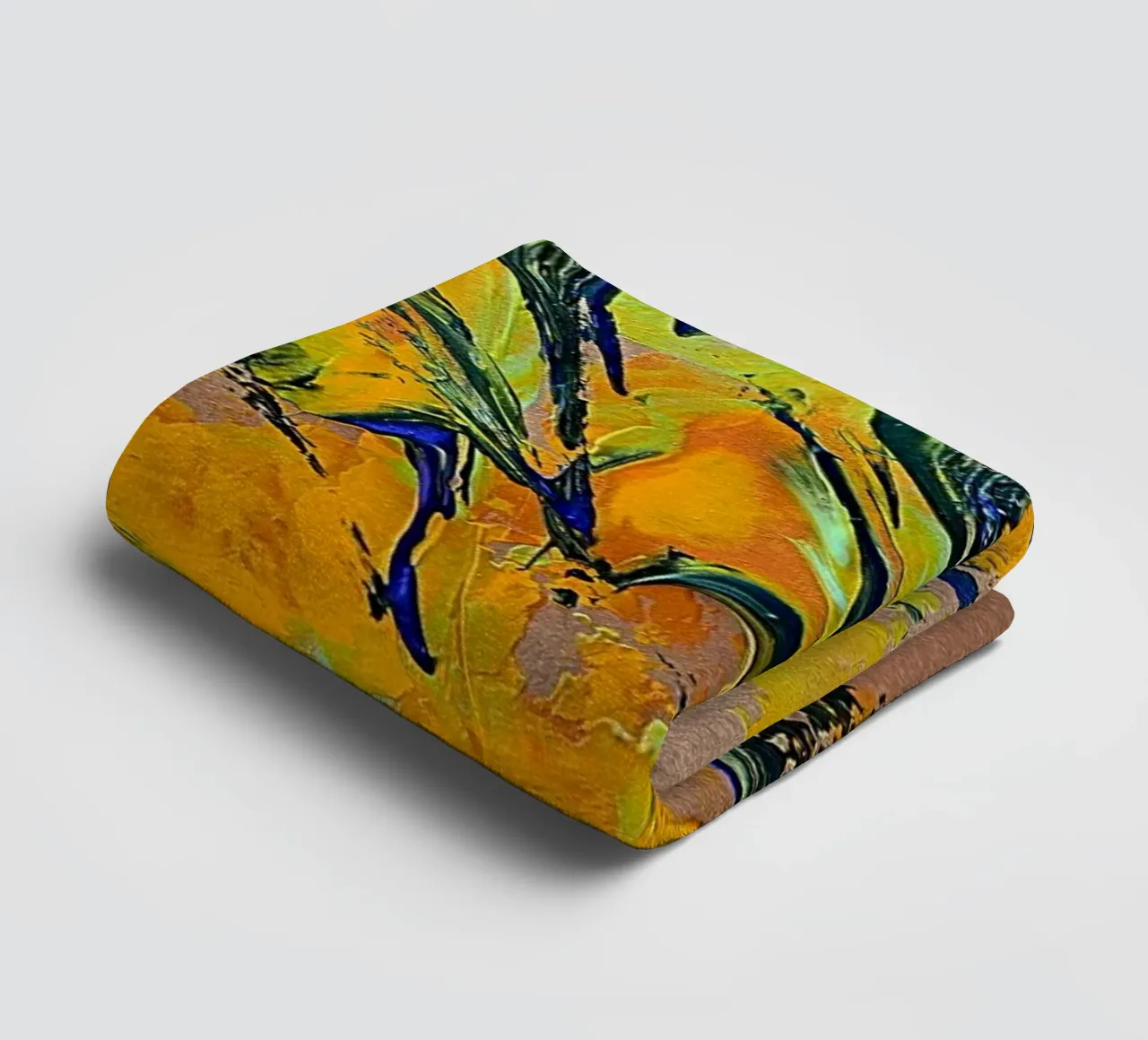 NATURAL STYLE 1 asciugamano da bagno da Thierry Vobmann Abstract painting