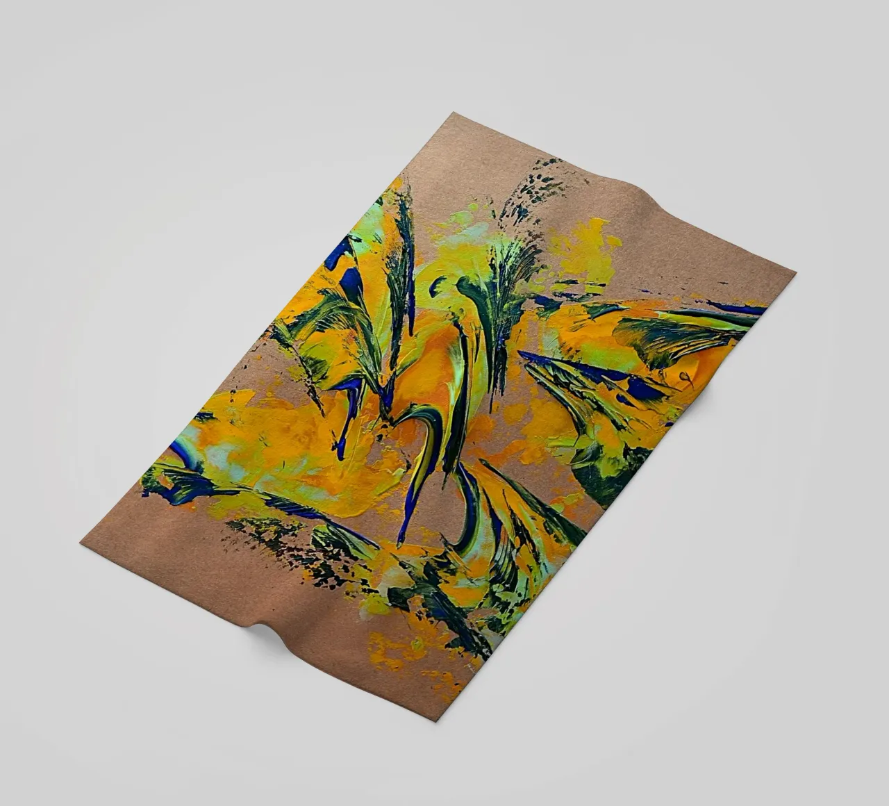 NATURAL STYLE 1 telo mare da Thierry Vobmann Abstract painting