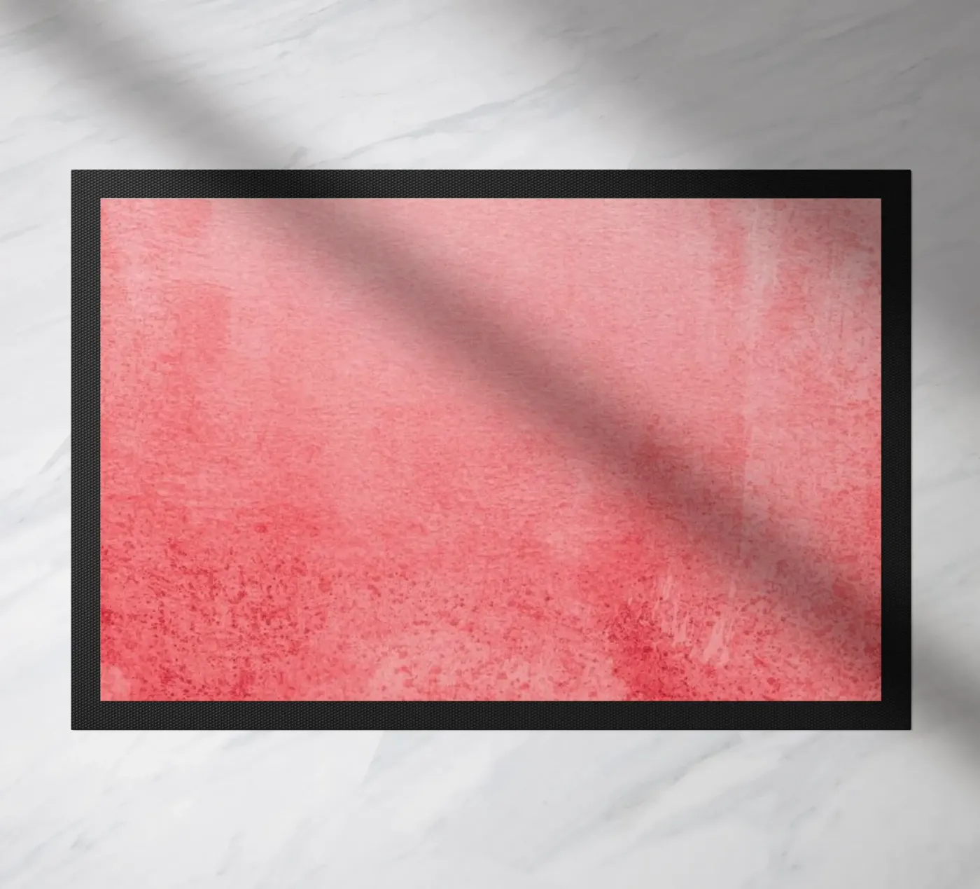 Fading Coral doormat by Monika Strigel