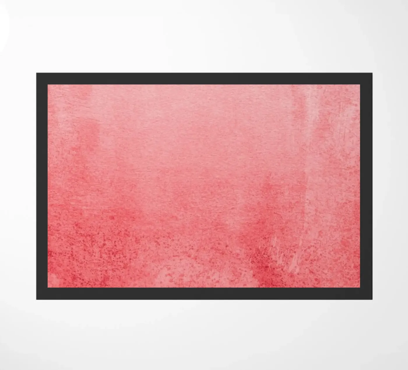 Fading Coral doormat by Monika Strigel