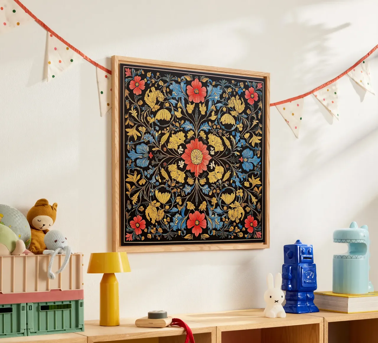 William Morris "Heritage Patterns: A Morris Design Legacy" plexiglass da Nikis Art Studio