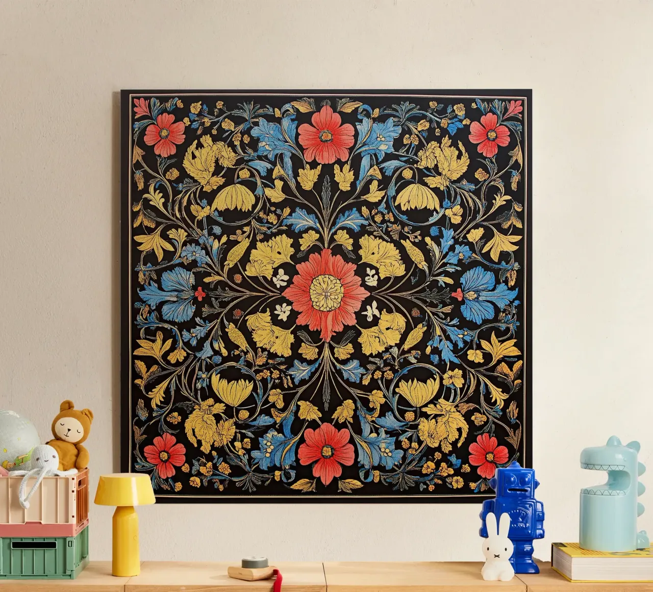 William Morris "Heritage Patterns: A Morris Design Legacy" plexiglass da Nikis Art Studio
