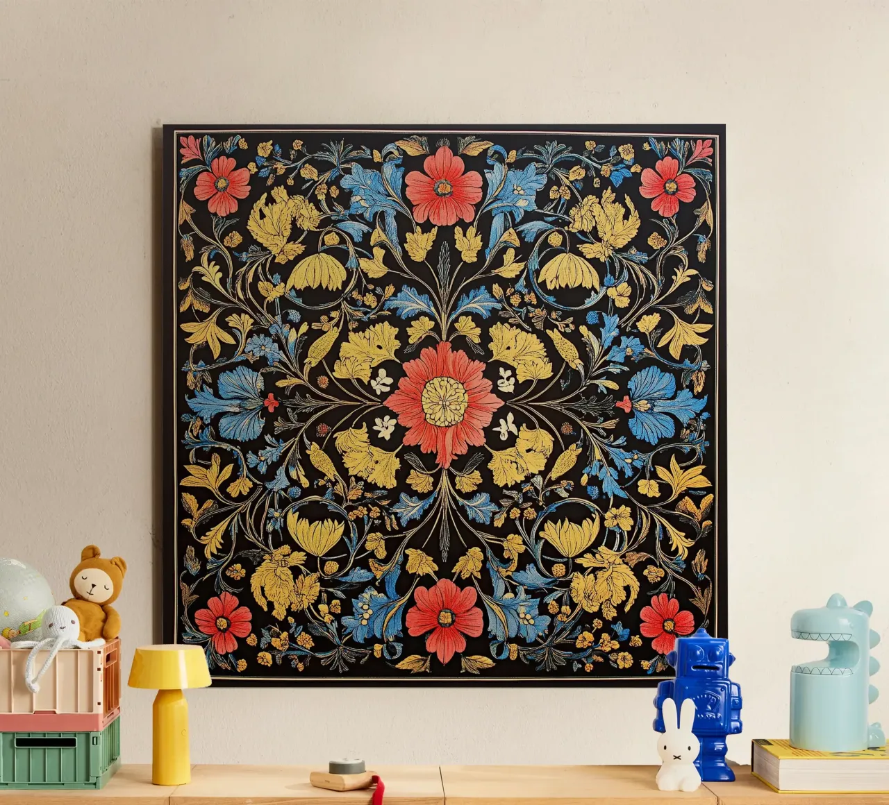 William Morris "Heritage Patterns: A Morris Design Legacy" alluminio dibond da Nikis Art Studio