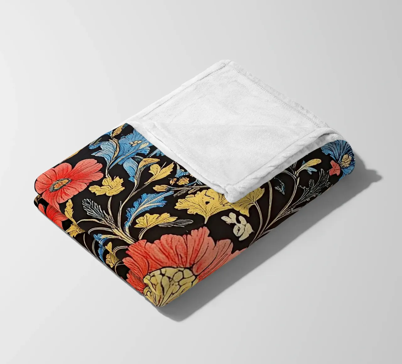 William Morris "Heritage Patterns: A Morris Design Legacy" coperta in pile da Nikis Art Studio